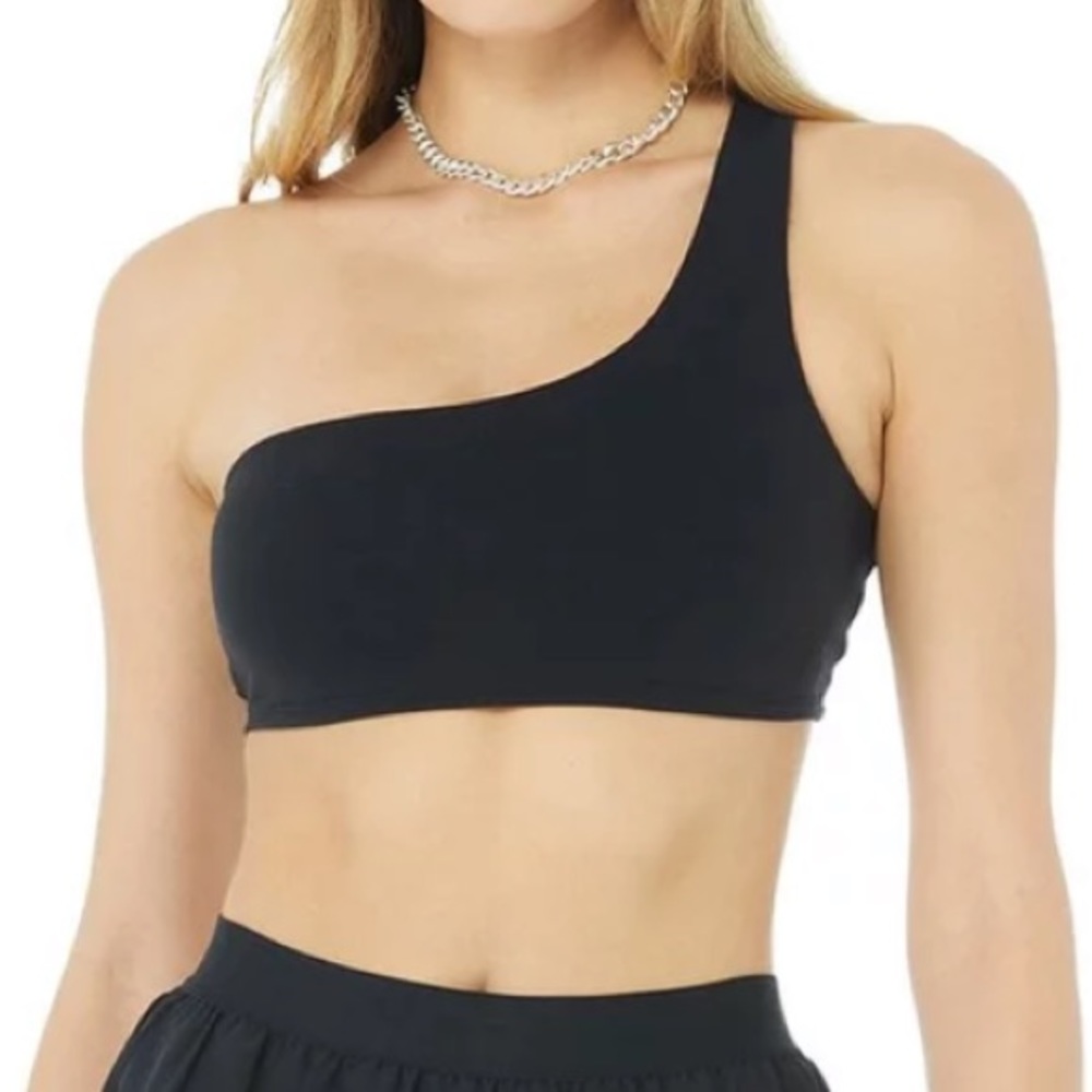 Alo yoga one shoulder pixie bra XS